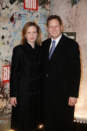 Georg Friedrich Prinz from Prussia and Sophie Princess from Prussia Reception the Picture Newspaper on 9 November 2014 on the occasion of 25 Anniversary of Fall of the Wall at Berlin Axel Springer House in Berlin Copyright: x