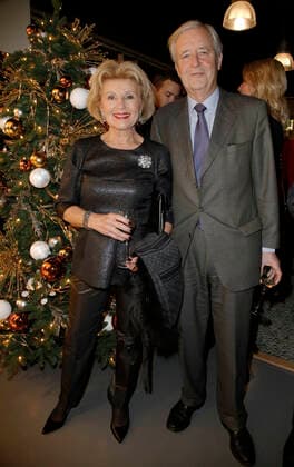 Heinrich and Annette from Rantzau Dinner Party on the occasion of the Premiere the Christmas concert tour 2014 from Vicky Leandros on 8 December 2014 at Restaurant Yoshi at Alster house in Hamburg christmas concert in favour of a Heart for Children Copyright: xVISTAPRESS xLanaxYassi