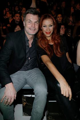 Yasmina Filali with Husband Thomas Helmer Guido Maria Kretschmer Show at Frame the Mercedes Benz Fashion Week Berlin Autumn Winter 2016 on 20 January 2016 Copyright: x