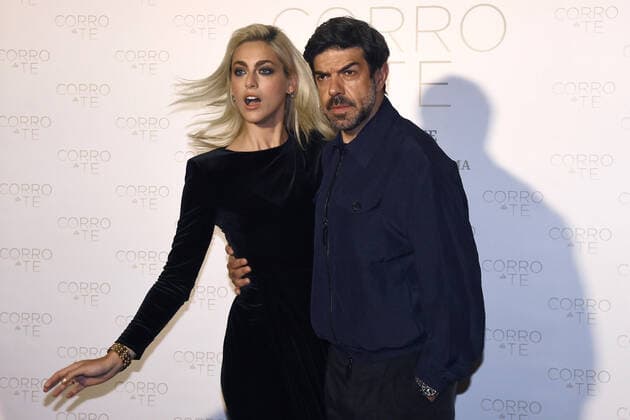 Db Milan 14 03 2022 photocall film Corro da te photo Daniele Buffa Image in the picture Pierfrancesco Favino Miriam Leone