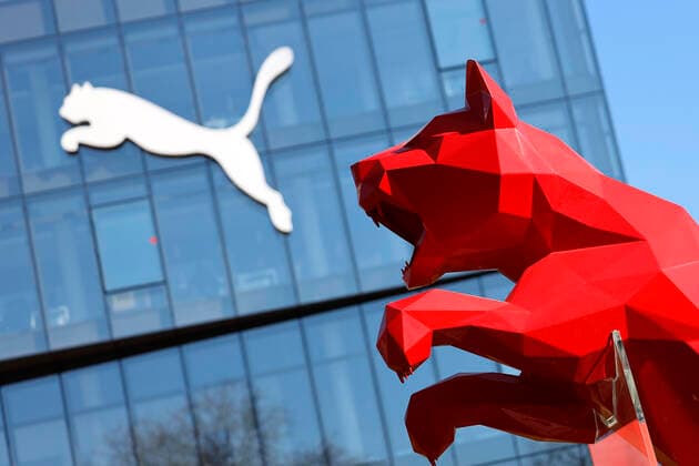 The France headquarters of Puma on the old exhibition grounds in Strasbourg Puma is a listed German manufacturer of sporting goods, including footwear, textiles and accessories, headquartered in Herzogenaurach Theme image, symbol image Strasbourg, 14 03 2022 Foto:xC.xHardtx xFuturexImage