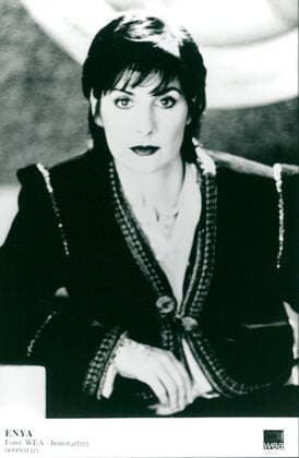 Enya the Photo shows the Irish Musician, Singer and Songwriter Enya