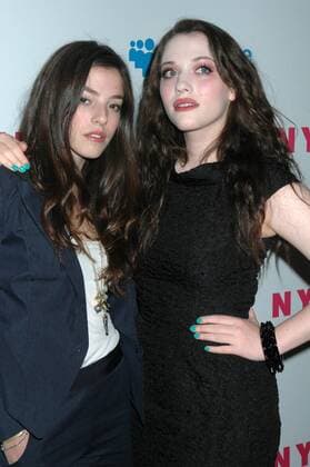 Olivia Thirlby and Kat Dennings at the Nylon Magazine Young Hollywood Issue Party. Roosevelt Hotel, Hollywood, CA. 05-04-09 , 12105650.jpg, famous, event, celebrity, entertainment, people, star, person, talent, fame, popular,