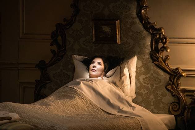 Opera project 7 Deaths of Maria Callas by Serbian performance artist Marina Abramovic at the Deutsche Oper in Berlin Foto bildgehege Marina Abramovic in 7 Deaths of Maria Callas