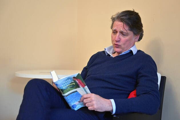 A journalistic heavyweight Jacob Augstein is publisher of the weekly newspaper der Freitag and has Copyright: xUwe-JensxIgelx