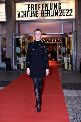Laura Tonke at the opening of the film festival Achtung Berlin on 20 04 2022 in Berlin Achtung Berlin film festival opening in Berlin