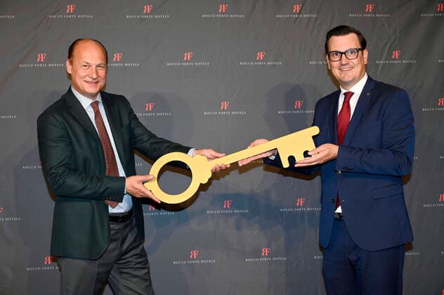 Frank Heller and Florian Steinmaier at the farewell party for Frank Heller, General Manager of The Charles Hotel and Regional Director Germany of Rocco Forte Hotels, at The Charles Hotel Munich, 17 05 022 Foto:xS.xAdamx xFuturexImage