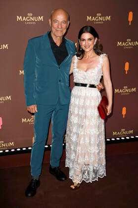 Heiner Lauterbach with wife Viktoria Lauterbach at the Magnum Party during the Festival de Cannes 2022 75 Cannes International Film Festival at the Magnum Beach Lounge Cannes, 19 05 2022. Foto:xS.xTschirnerx xFuturexImage