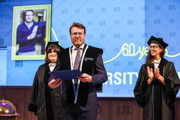 2022 05 20 16 25 07 ENSCHEDE Prince Constantijn receives an honorary doctorate from the University of Twente, which is celebrating her 60th birthday ANP VINCENT JANNINK netherlands out belgium out  Copyright: xx x448900016x originalFilename: 448900016.jpg