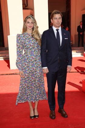 . 24 05 2022. London, United Kingdom. Josh Hartnett and Tamsin Egerton arriving at the Prince s Trust Awards in London.  xStephenxLockx xi-Imagesx IIM-23442-0013