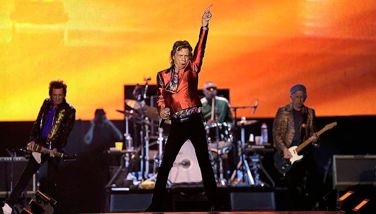 THE ROLLING STONES The Rolling Stones give a concert in Madrid, at WANDA Metropolitano In this picture, Mick Jagger performs his famous pose during the concert The Rolling Stones concert in Madrid, at WANDA Metropolitano stadium In this picture, Mick Jagger performs his usual pose during the concert MADRID ESPANA 124111749  JAVIERxBARBANCHO