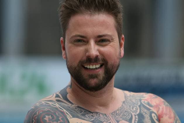 Felix von Jascheroff photo session for the TV show The RTL high diving on 02 06 2022 Berlin swimming and diving hall in the Euro Copyright: xmix1x-xMatthiasxBaranx