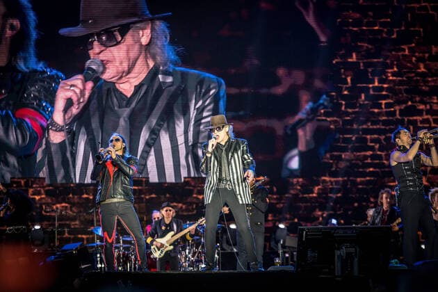 The Panikrocker Udo Lindenberg inspires 16000 people on the Leipzig Festwiese Currently, the Hamburg musician is on Udopium Tour 2022 with the Panikorchester on the road