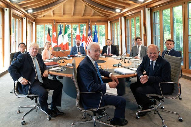 G7 Meeting at Elmau Castle Current, Elmau Castle, Olaf Scholz Federal Chancellor Presidency G7 Germ