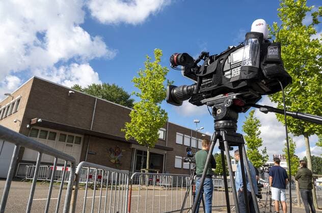 2022 06 28 08 30 19 AMSTERDAM Media at the court bunker prior to the closing argument in the Marengo sample trial The trial revolves around six liquidations and a series of attempts to do so ANP EVERT ELZINGA netherlands out belgium out  Copyright: xx x451057836x originalFilename: 451057836.jpg