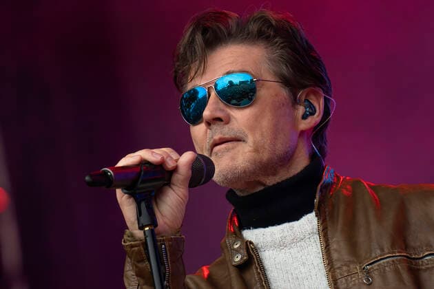 a-ha Bergen, Norway. 15th, June 2022. The Norwegian pop group a-ha performs a live concert during the Norwegian music festival Bergenfest 2022 in Bergen. Here singer Morten Harket is seen live on stage. Bergen Norway  Copyright: xGonzalesxPhoto JarlexH.xMoex