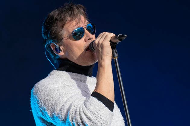 a-ha Bergen, Norway. 15th, June 2022. The Norwegian pop group a-ha performs a live concert during the Norwegian music festival Bergenfest 2022 in Bergen. Here singer Morten Harket is seen live on stage. Bergen Norway  Copyright: xGonzalesxPhoto JarlexH.xMoex