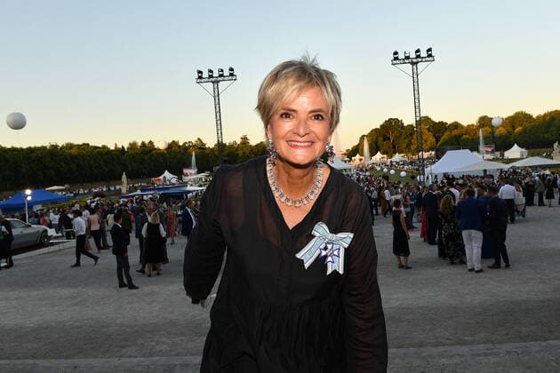 Fuerstin Gloria von Thurn und Taxis at the summer reception of the Bavarian Parliament on 19 07 2022 at Schleißheim Palace near Munich Traditional summer reception of the Bavarian Parliament at Schleißheim Palace near Munich on 19 07 2022