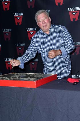 William Shatner at the Legion M Handprint Ceremony at San Diego Comic Con International 2022 at Theatre Box San Diego, 21 07 2022. Foto:xC.xRobichaudx xFuturexImage