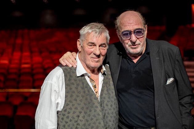 29 07 2022 , DU Duisburg , New musical NÂ bit of peace by star composer Ralph Siegel will be performed from October 2022 at the Theater am Marientor in Duisburg v l Heinz Hönig Hoenig , Ralph Siegel