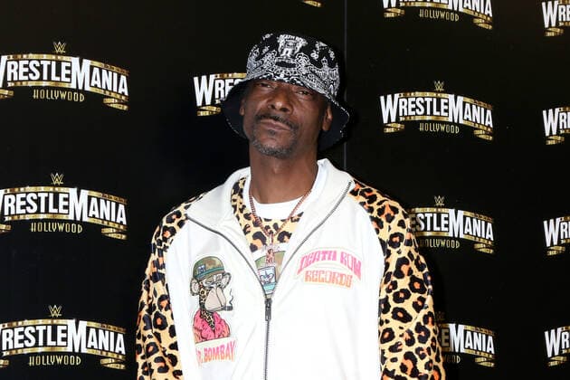 LOS ANGELES - AUG 11: Snoop Dogg at the WrestleMania Launch Party at SoFi Stadium on August 11, 2022 in Los Angeles, CA  Copyright: xHutchinsxPhotox xipa-agency.netx x 2022xKathyxHutchinsx xHutchinsx