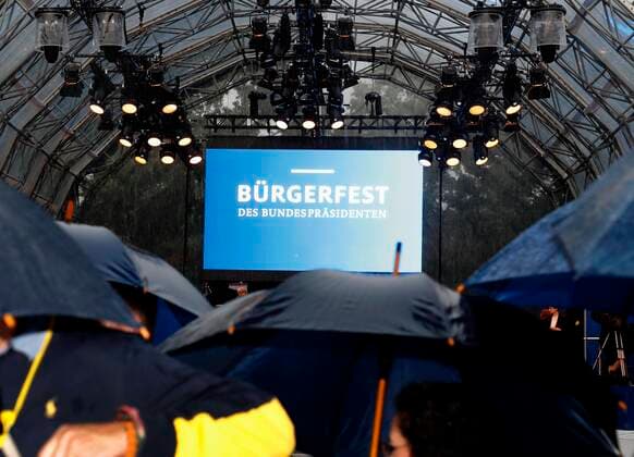 at the Citizens Festival of the Federal President 2022 in Berlin