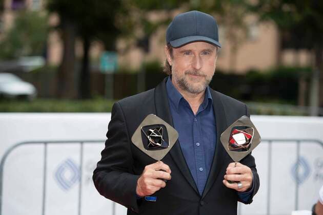 Bjarne MAEDEL, actor, double award winner, red carpet, red carpet show, arrival, arrival, 58 Adolf Grimme Award Adolf Grimme Award Grimme Award in Marl, 26 08 2022 Ã