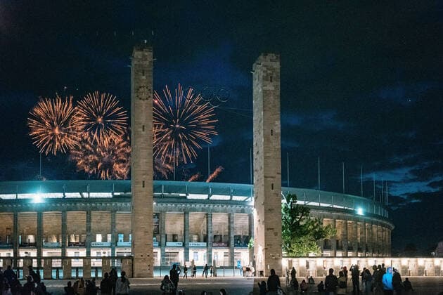 Berlin Olympic Stadium Pyronale 2022 Pyronale 2022