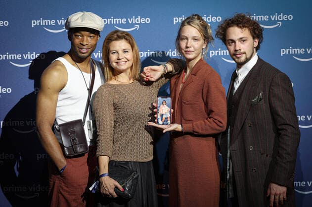 PRIME VIDEO PRESENTS Program highlights 2022 and 2023 Love Addicts Annette Frier, Magdalena Laubisch, Dimitri Abold, Anselm Bresgott PRIME VIDEO PRESENTS Program highlights 2022 and 2023 at Spindler and Klatt in Berlin Copyright: xEventpressxFuhrx