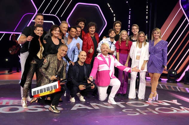Ross Antony and his guests at the recording of the MDR TV show The Ross Antony Show 2022 in the Studiopark KinderMedienZentrum Erfurt, 15 09 2022 Foto:xR.xStoffelsx xFuturexImage