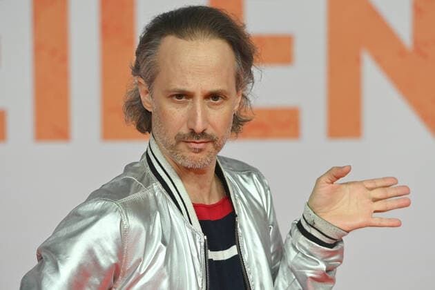 Michael OSTROWSKI actor, single image, cropped single subject, portrait, portrait film premiere TAUSEND ZEILEN on 21 09 2022 in ARRI cinema in Munich