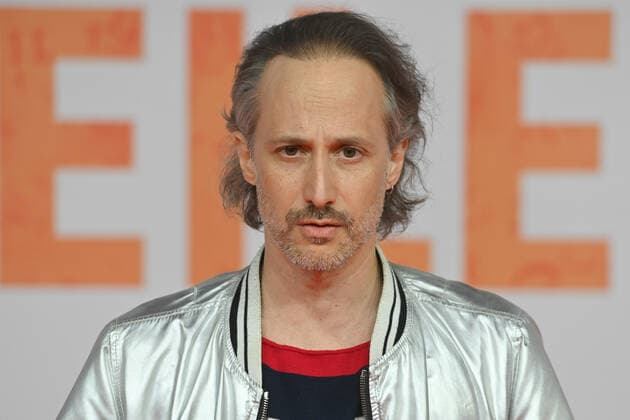 Michael OSTROWSKI actor, single image, cropped single subject, portrait, portrait film premiere TAUSEND ZEILEN on 21 09 2022 in ARRI cinema in Munich