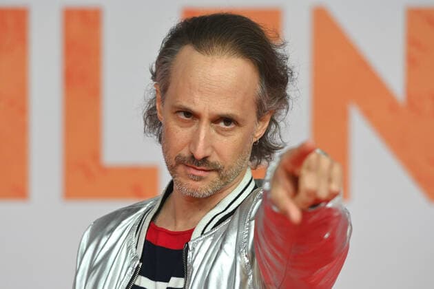 Michael OSTROWSKI actor, single image, cropped single subject, portrait, portrait film premiere TAUSEND ZEILEN on 21 09 2022 in ARRI cinema in Munich