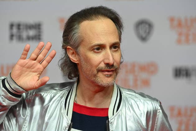 Michael OSTROWSKI actor, single image, cropped single subject, portrait, portrait film premiere TAUSEND ZEILEN on 21 09 2022 in ARRI cinema in Munich