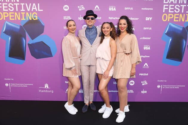 Hamburg Jan Delay, red carpet and opening Reeperbahn Festival in front of the Operettenhaus at Spielbudenplatz, Reeperbahn Hamburg, 21 9 2022