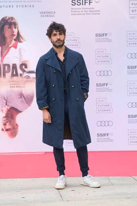September 23, 2022, Madrid, Madrid, Spain: Nico Romero attended Estepas, Audio Future Stories Photocall during 70th San Sebastian International Film Festival at Principe Cinema on September 23, 2022 in Donostia San Sebastian, SpainDonostia San Sebastian. Spain. 20220923, Madrid Spain - ZUMAg15_ 20220923_zaf_g15_183 Copyright: xJackxAbuinx