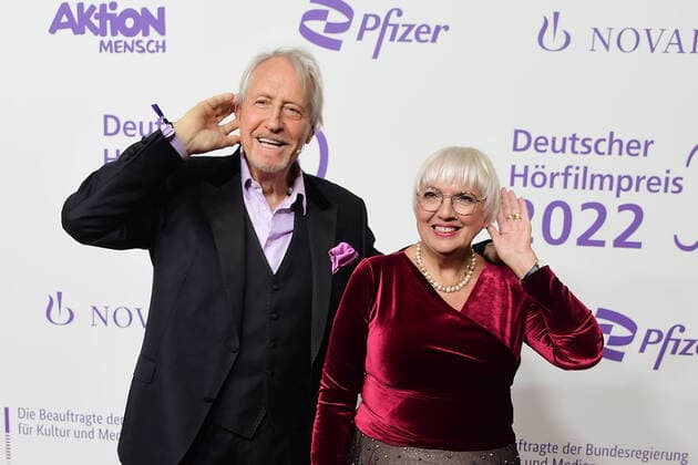 Award of the 20 German Hearing Film Award Reiner Schöne, Claudia Roth Award of the 20 German Hearing Film Award 2022 in the BOLLE Festsäle am Spree Bogeni n Berlin on 27 09 2022 Photopress Mueller Photopress Mueller