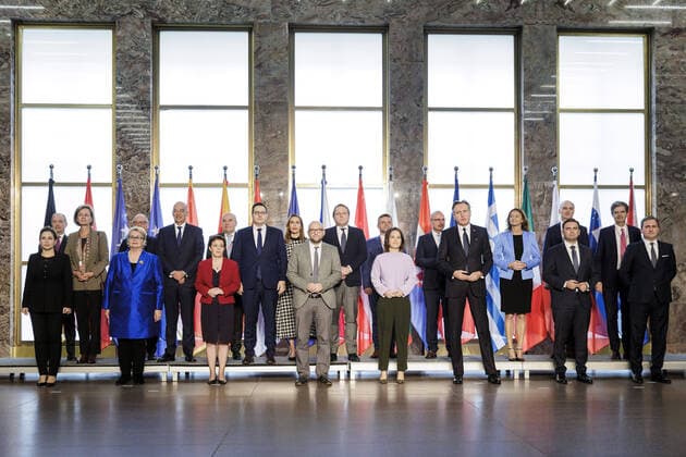 Family photo at Western Balkans Summit Berlin, 21 10 2022 Berlin Germany Copyright: xJaninexSchmitz photothek.dex