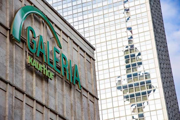 The facade of the Galeria Karstadt Kaufhof store and the television tower at Alexanderplatz in Berlin on November 1, 2022 Galeria Karstadt Kaufhof applies for protective shield proceedings