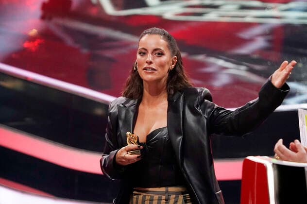 Stefanie Kloß in the final of the 12 season of the casting show The Voice of Germany 2022 at Studio H Berlin Adlershof Berlin, 04 11 2022 Foto:xT.xBartillax xFuturexImage