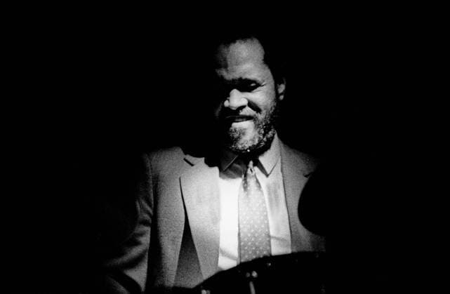 RECORD DATE NOT STATED Billy Higgins, Ronnie Scott s, Soho, London, March 1989. Artist: Brian O Connor. Copyright:xImagesxofxJazz HeritagexImagesx IMAGO ,2636482 ! ACHTUNG: AUFNAHMEDATUM GESCHÄTZT!  Copyright:ImagesxofxJazz HeritagexImagesx IMAGO