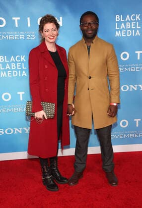 15 November 2022 -Los Angeles, California - Jessica Oyelowo, David Oyelowo.. Los Angeles Premiere Of Sony Pictures Devotion held at Regency Village Theatre in Los Angeles. Los Angeles USA - ZUMAa123 20221115_zaa_a123_233 Copyright: xFSx