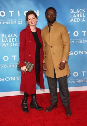 15 November 2022 -Los Angeles, California - Jessica Oyelowo, David Oyelowo.. Los Angeles Premiere Of Sony Pictures Devotion held at Regency Village Theatre in Los Angeles. Los Angeles USA - ZUMAa123 20221115_zaa_a123_095 Copyright: xFSx