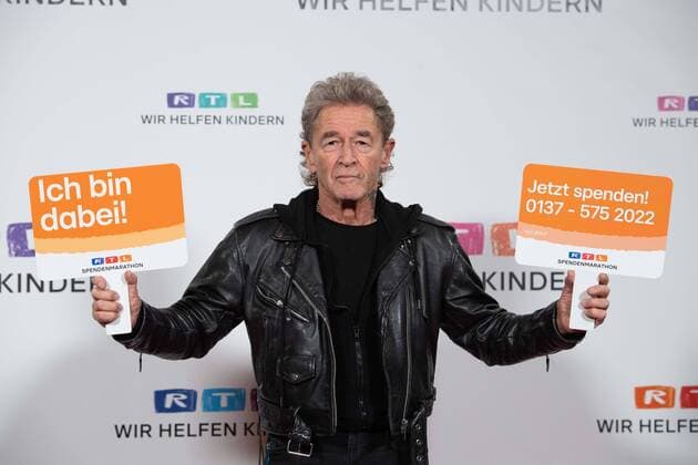 Peter MAFFAY, Saenger, 27 RTL Spendenmarathon Wir helfen Kindern , Television, 17 18 11 2022