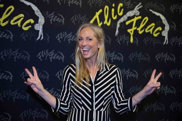 Angela FINGER ERBEN, presenter, The circus Flic Flac guest from 16 December 2022 to 8 January 2023 at the old Gueterbahnhof in Duisburg, 16 12 2022,