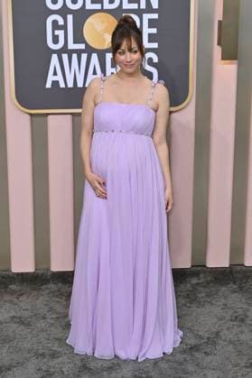 Kaley Cuoco at the 80 Golden Globe Awards at the Beverly Hilton Hotel Beverly Hills, 10 01 2023. Foto:xD.xBedrosianx xFuturexImage