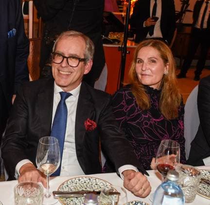Donation Gala of Stavros and Saskia Konstantinidis in the Reitschule in Munich on 19 Dec 2022 Christian and Liliane Haub Tengelmann