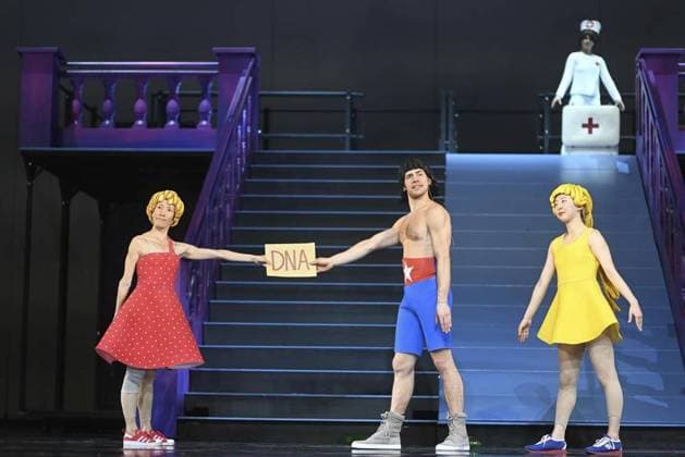 <p>Volksbühne Drama Fotoprobe des Stücks Drama von der Choreographin Constanza Macras an der Berliner Volksbühne am 12. Januar 2023. Deutschland Berlin Copyright: RetoxKlar