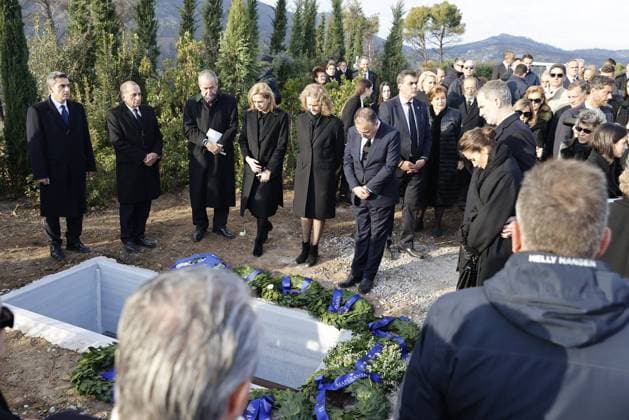 King Felipe VI, Queen Letizia, Princess Elena, Princess Cristina attends Funeral for former King Constantine of Greece at Tatoi on January 16, 2023 in Tatoi, Greece Funeral for former King Constantine II of Greece, Metropolitan Cathedral, Athens, Greece 16 Jan 2023 Cordon Press
