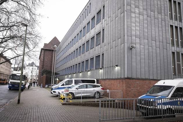 <p>Aussenansicht der JVA Duisburg Hamborn am Mittwoch, 21. Dezember 2021. Duisburg Copyright: STEFANxAREND